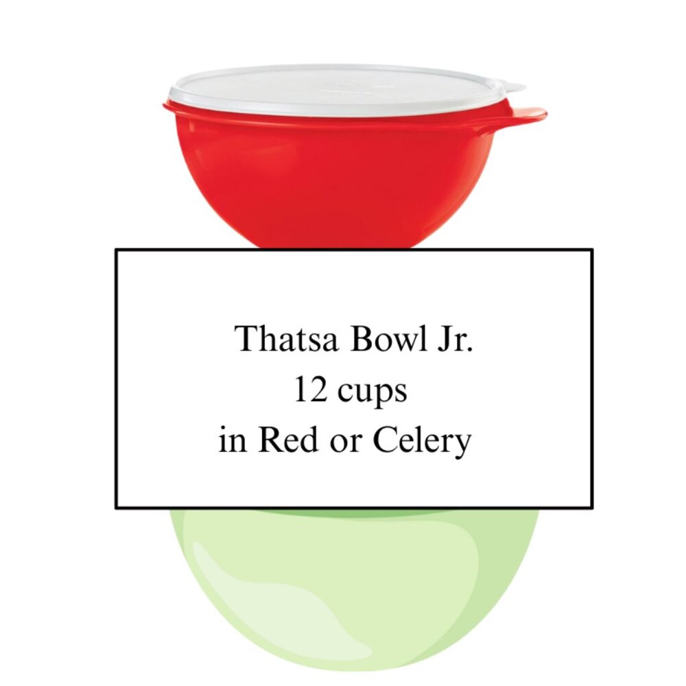 New 12 cup Tupperware Thatsa Bowl Jr.